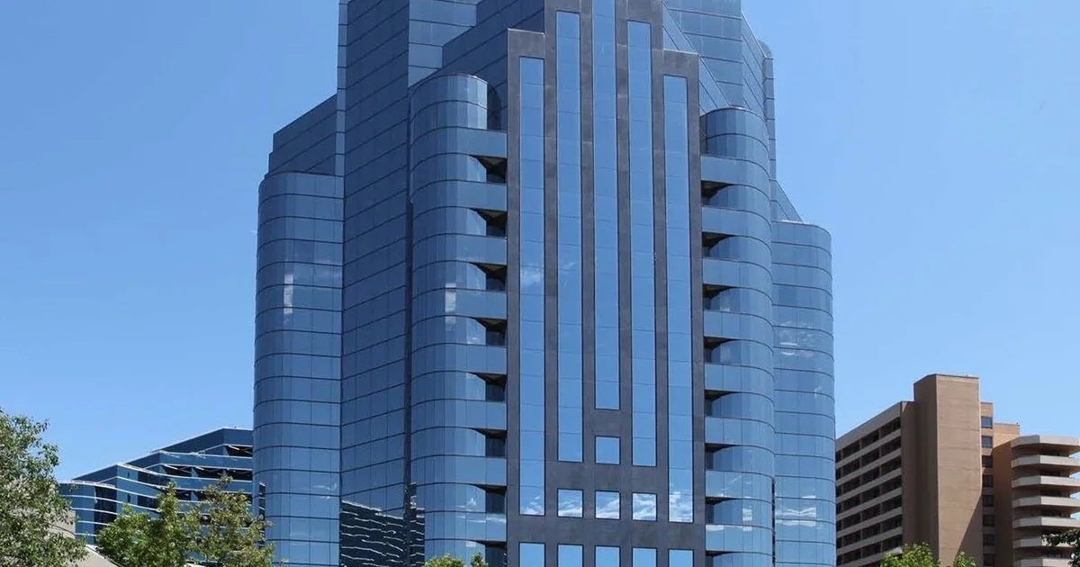 Commercial property and surrounding grounds viewed for replacement-property analysis